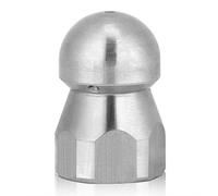 Ugello di Pulizia Getti di acqua e fogna ad Alta Pressione Accessorio Rondella in Acciaio Inox per Tubatore e Scolapiatti 3/8in, ugello per pulizia fognatura in acciaio inossidabile