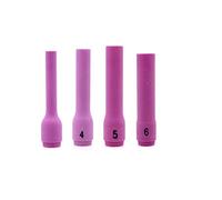Ugello di punte di allumina Tazza in ceramica TIG Extra lungo per WP-9 WP-20 WP-25 Torcia Consumabless PK4