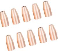Ugello di rame per applicazioni di saldatura laser, per pistole portatili con funzione di alimentazione del filo Wire guide nozzle 0.8mm 10 pezzi