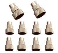 Ugello di rame puro regolabile in ottone, ottone solido, spruzzatore a pressione intrecciata regolabile adatto a paesaggio da giardino, prato, agricoltura, ecc. (10%) Round adjustable nozzle 20pcs