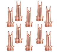 Ugello di rame sostitutivo per pistola per saldatura laser portatile progettato per saldatore laser in fibra con funzione di alimentazione del filo Model F CS-16 10 pezzi