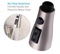 Ugello di ricambio funzionale per rubinetto da cucina estraibile commutazione se