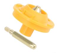 Ugello di ricambio per spray elettrico e aerografo, punta spruzzatore per controllo del flusso in dimensioni 0,5/1,0/1,5/1,8/2,0/2,5 mm, struttura in rame e plastica per la casa (0,5 mm)