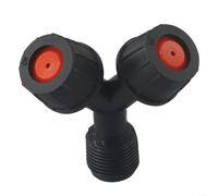 Ugello di ricambio per spruzzatori elettrici a zaino con ugello diretto a quattro fori e doppio ugello conico progettato per applicazioni in giardino e cortile (B)