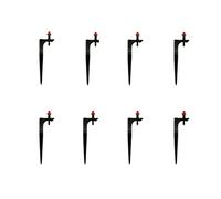 Ugello di rifrazione robusto spruzzatore nebulizzatore regolabile per irrigazione delle piante e decorazione effetto neve spruzzatori multipli per fragole