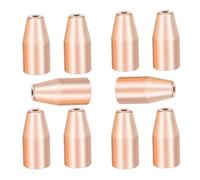 Ugello di saldatura del laser filettato realizzato in rame compatibile con pistola di saldatura portatile per i sistemi di alimentazione della guida ai fili Wire guide nozzle 0.8mm 10 pezzi
