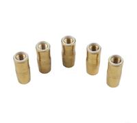 Ugello di saldatura in rame per diffusore Bernard Ns-5818b e Ds-1, compatibile con punte serie T, confezione da 5 accessori standard in ottone per torcia Centerfire Slim Mig