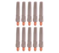 Ugello di saldatura | Parti di ricambio per punta di saldatura, accessorio per torcia di saldatura con rivestimento antiaderente, punta di saldatura per protezione dalle scorie