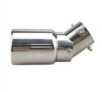 Ugello di scarico per auto in acciaio inossidabile regolabile con angolo di aspirazione regolabile da 38-54 mm CRRYUQWWM(In 38-54mm silver)