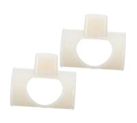 Ugello di Soffiaggio per Flauto Beige 2 Pezzi, Ausilio | Principianti, Accessori di Ricambio, Plastico, Supporto per Pratica, Suono Chiaro, Formato CD
