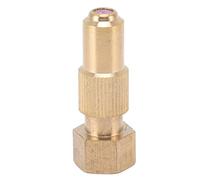 Ugello di spruzzatore ad alta pressione Altwuyu, filo interno G3/8 con corpo in ottone e punta in ceramica, ugello per getti d'acqua per prato, giardino, cortile, uso agricolo (Foro 0,8 mm/0,03