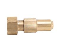 Ugello di spruzzatore ad alta pressione Altwuyu, filo interno G3/8 con corpo in ottone e punta in ceramica, ugello per getti d'acqua per prato, giardino, cortile, uso agricolo (Foro da 1,5 mm/0,06
