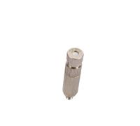 Ugello di spruzzo a pressione da 50 pezzi con filettatura da 3/16 "Filetto for fiori, piante, giardino, irrigazione, umidificazione esterna, ugello for la rimozione della polvere(0.4 mm)
