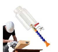 Ugello di spruzzo per risciacquo 'acqua - spray per l'acqua per rimozione della polvere per raffreddamento a macchina, attacco spray da 27 cm con contenitore collettivo - serbatoio da 500 ml per m