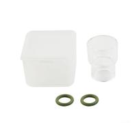 Ugello di vetro visivo trasparente per modelli di torcia di saldatura TIG per WP9 WP17 WP18 WP20 WP26 e uso consumabile con lenti a gas corte (n. 12)