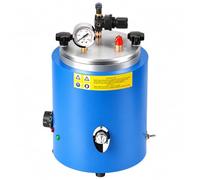 Ugello doppio 350W, iniettore della cera 2.2L della macchina dell'iniezione | Pressione dell'aria regolabile e controllo digitale della temperatura per creare stampi in cera per gioielli.
