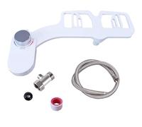 Ugello for bidet portatile for WC, spruzzatore singolo non elettrico for raffreddamento, autopulente for donna, pressione 'acqua regolabile(7-8 North America)