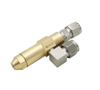Ugello for bruciatore di olio esausto con connettore da 0,8 mm, sifone, iniezione di carburante, parti di combustione della caldaia, atomizzatore d'aria, spruzzatore di acqua a gas(With 0.8mm nozzle)