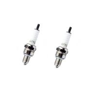 Ugello for candela A7TC bianco adatto for moto fuoristrada, bici da spiaggia a quattro ruote GY6 50-110/150CC(2 pcs)