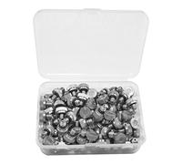 Ugello for nebulizzazione a bassa pressione con filettatura UNC10-24 SS da 50 pezzi, for di raffreddamento esterno e controllo della polvere(0.7mm)