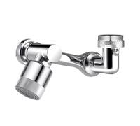 Ugello Gorgogliatore Aeratore Estensore Rubinetto In Metallo Testa Spruzzatore Con Rotazione Universale 1080 ° For Braccio Robot Lavabo Cucina Ben Fatto(1080 Degree Double)