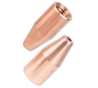 Ugello guidafilo singolo M5 per saldatore laser a fibra portatile, punta in lega di rame da 10 pezzi per alimentazione stabile del filo di saldatura, anti-spruzzi, resistente al calore 10 pcs 1.2mm