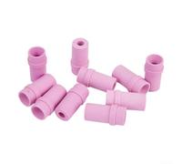 Ugello in ceramica rosa 15 mm per sabbiatrice (7 mm) | Ceramica di alta qualità, estremamente resistente all'usura, lungo, 35 mm di lunghezza, per uso industriale