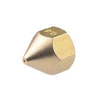 Ugello in ottone/acciaio inossidabile da 0,2 mm, 0,4 mm, 0,6 mm, 0,8 mm, filamento da 1,75 mm M6x1 mm for stampante 3D Afinia Up! Box Mini plus 2 distintivo(0.4mm Brass)