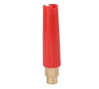Ugello in Ottone ugello Twist Regolabile a Rotazione Pesante ugello per Tubo da Giardino Rotante ugello ad Alta Pressione ugello per Lavaggio in Auto e Pulizia Esterna Plastica di (Giunto a Vite