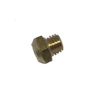 Ugello iniettore a getto di gas M7 x 1.0 Filettatura 9mm Testa Orifizio Dimensione 0.81mm