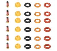Ugello iniettore carburante Per BMW 323is/325is/525i E36/E34/M50/S50 Iniettori Ugelli Accessori Auto 6 Set Kit Di Riparazione Guarnizioni Carburante Adatto Per Iniettore Carburante