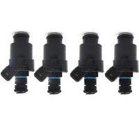 Ugello Iniezione Carburante Motore per BMW E34 E36 E46 3 Series 316 318 316i 318i 1.9L 8v 1993-2005 13641247931 D3768FA 4PCS, iniettore di carburante motore, ugello di iniezione di benzina.
