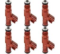 Ugello Iniezione Carburante Motore per Jeep Grand Cherokee Liberty 3.7L Wrangler 4.0L Fuel Injectors 63844 0280156161 6pcs, iniettore di carburante motore, ugello di iniezione di benzina.
