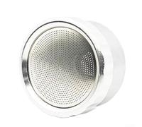 Ugello irrigatore in lega di alluminio per irrigazione delicata per piante delicate, rete di precisione da 400 a 2000, spruzzatura fine regolabile, attacco per irrigazione argento 61 x 48 x 30 mm per