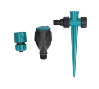 Ugello Irrigazione Girevole a 360 Gradi, Spruzzatore per Giardino e Frutteto, Materiale ABS Resistente - Regolabile e Facile da Usare, Ideale per Piante, Vigneti e Vivai