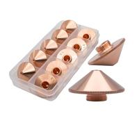 Ugello laser 10 pezzi D32 M14 H15 singolo doppio cromato for ugelli a testa(D32 M14 H15 Single,3.5mm)