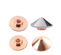 Ugello laser 3 pezzi singolo doppio strato 32 mm calibro 0,8-5, for macchina con testa a fibra(2.5mm,Single Layer)