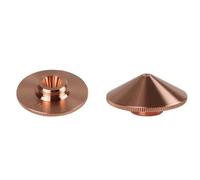 Ugello laser 5 pezzi Singolo doppio strato M14 calibro 0,8-5, mm for macchina da taglio in fibra BT240 BM110 BM111(1.0mm,Single Layer)