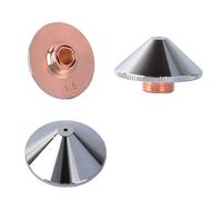 Ugello laser per testa di taglio laser a fibra, tipi a strato singolo e doppio strato ad alta velocità, adatto per D28 D32 con M11/M14 H15, calibro 1.0 2.0 3.0 4.0 5.0 mm D32-M14_10pcs Double:1.6mm