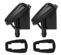 ugello lavacristallo Compatibile Con FORD Per KA MK1 | 1996 1997 1998 1999 - 2007 2 Pz/lotto Parabrezza Anteriore Tergicristallo Rondella Ugello Spruzzatore Cappuccio Ugelli 107745