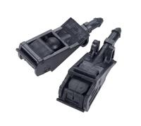 Ugello lavavetri doppio foro Compatibile Con Per Touareg 2004-2006 Per Rabbit Per GTI 2006-2007 6E0955985B 2 Pz Auto Parabrezza Anteriore Lavatrice Getti Ugello Spruzzo D'acqua
