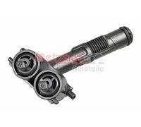 Ugello lavavetri faro anteriore Sx 2220627 METZGER per PORSCHE CAYENNE