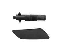 Ugello Lavavetri Lampada Frontale Auto Per Panamera 970 2014-2016 | Coperchio del cappuccio della copertura della pompa dello spruzzatore pulito della lampada frontale(Cap and Nozzle R)