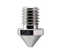 Ugello micro svizzero placcato in ottone resistente all'usura per Flashforge Creator Pro 3-0,6 mm