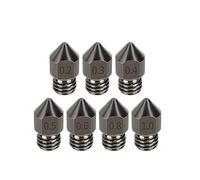 Ugello MK8 for estrusore Hotend in acciaio temprato con resistenza alle alte temperature, compatibile 3 parti della stampante 3D serie CR-10(0.2mm)