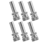 Ugello nebulizzatore a bassa pressione da 8 mm per la distribuzione fine della nebbia nei sistemi di irrigazione di serre e giardini domestici 30 pezzi 0.5mm（0.0197in）