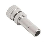 Ugello nebulizzatore ad alta pressione, teste in ottone con connessione rapida, ugello regolabile per potenziatore spruzzatore, irrigazione del prato e sistema di raffreddame 10 pezzi 0.1mm(0.0039in)