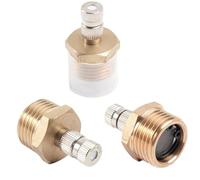 Ugello nebulizzatore atomizzatore in ottone | Irrigazione del giardino: 3 pezzi, filettatura da 1/2 pollice