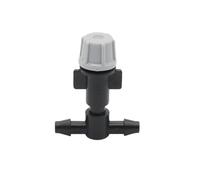 Ugello nebulizzatore grigio, irrigazione goccia con tee 4-7mm | Spruzzo nebbia a pressione, accessorio irrigazione, per tubi 4-7 mm giardino