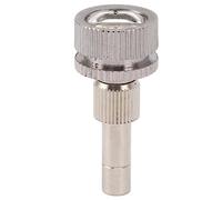 Ugello nebulizzatore in ottone, connettore rapido da 6 mm, a forma di ventola, atomizzatore a bassa pressione per sistema di raffreddamento, raffreddamento rapido, umidificazione, riduzione delle